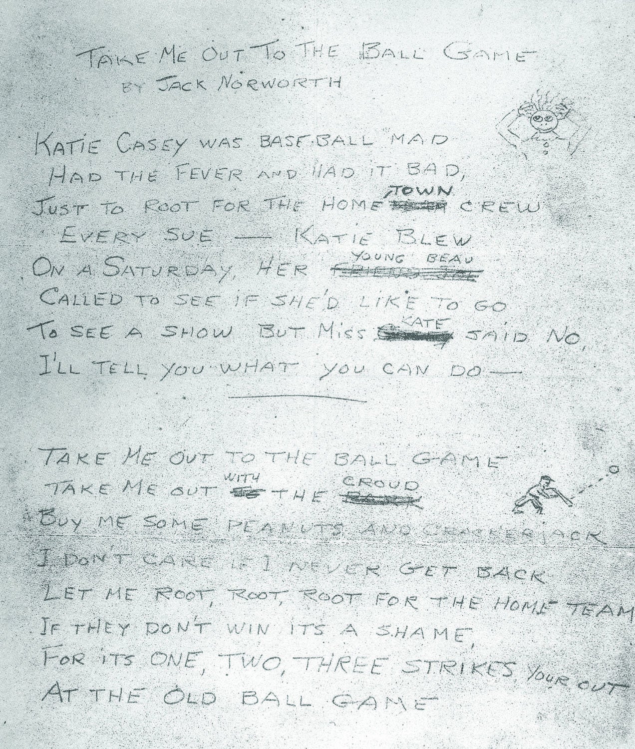 Baseball's anthem began as Tin Pan Alley hit Baseball Hall of Fame